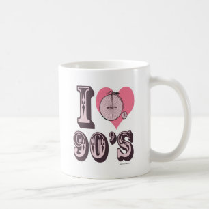 Caneca De Café Eu Amo os anos 1890