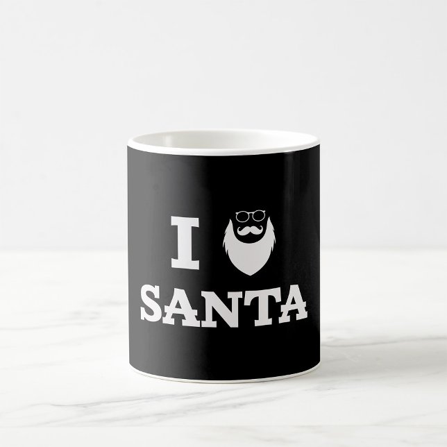 Caneca De Café Eu Amo Papai Noel (Criador carregado)