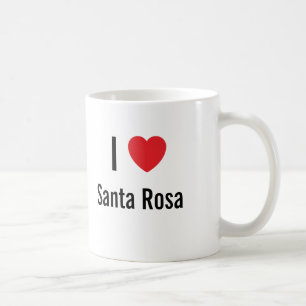 Caneca De Café Eu amo Papais noeis Rosa