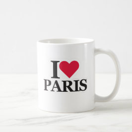 Caneca De Café Eu Amo Paris, Paris Romântica, Viagem inspirada em