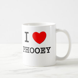 Caneca De Café Eu amo Phooey