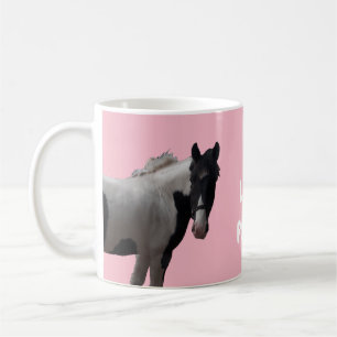 Caneca De Café Eu amo pôneis