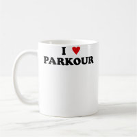 Eu Amo Praticante de Parkour Corredor Livre - Eu A