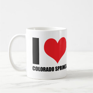 Caneca De Café Eu amo Primaveras do Colorado