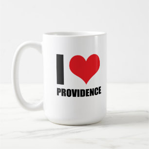 Caneca De Café Eu amo Providence