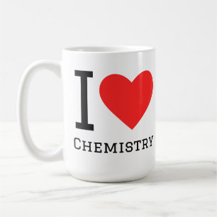 Caneca De Café Eu amo química