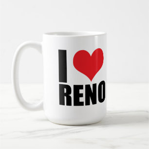 Caneca De Café Eu amo Reno