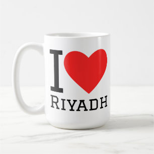 Caneca De Café Eu amo Riade