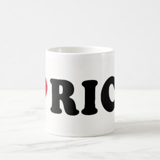 CANECA DE CAFÉ EU AMO RICOS