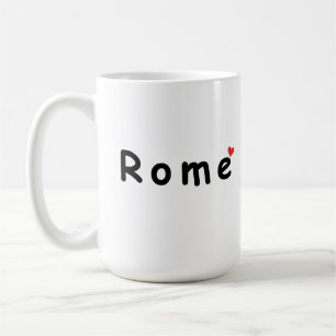 Caneca De Café Eu amo Roma