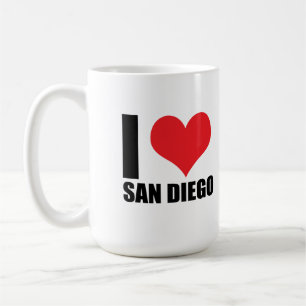 Caneca De Café Eu amo San Diego