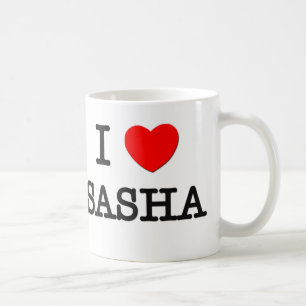 Caneca De Café Eu amo Sasha