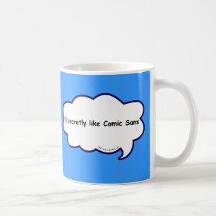 Caneca De Café Eu amo secreta cómico sem!