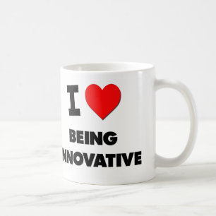 Caneca De Café Eu amo ser inovativo