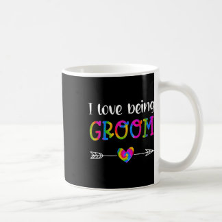 Caneca De Café Eu Amo Ser Noivo Orgulhoso Laço Casais Casamento