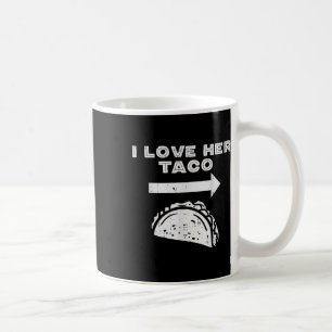 Caneca De Café Eu Amo Seu Taco Correspondendo Casal Cinco De Mayo
