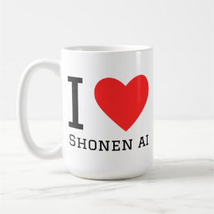 Caneca De Café Eu amo shonen ai
