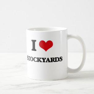 Caneca De Café Eu amo Stockyards