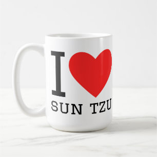 Caneca De Café Eu amo Sun Tzu