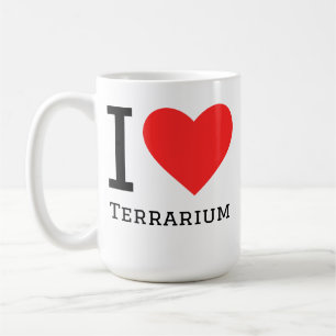 Caneca De Café Eu amo terrário