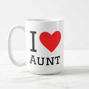 Caneca De Café Eu amo tia