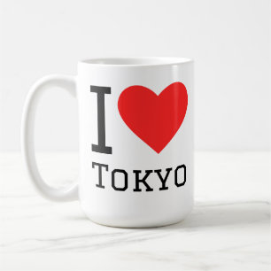 Caneca De Café Eu amo Tóquio