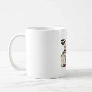 Caneca De Café Eu amo um homem com barba Papai Noel Natal Xm