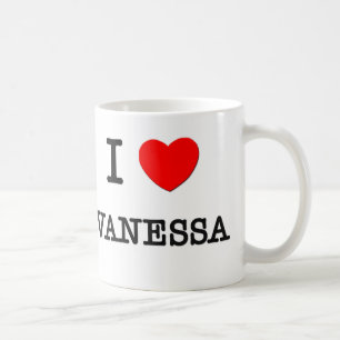 Caneca De Café Eu amo Vanessa