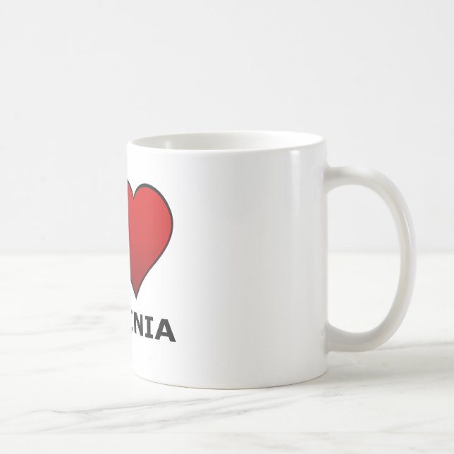 CANECA DE CAFÉ EU AMO VIRGÍNIA (Direita)