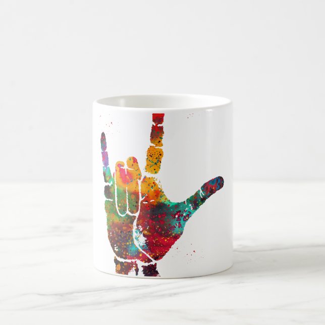 Caneca De Café Eu Amo Você (Centro)