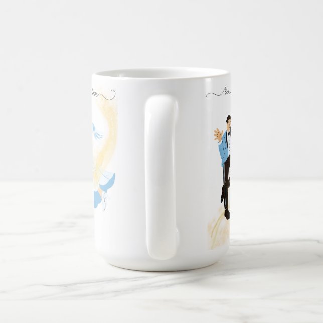 Caneca de Café "Eu amo você" (Alça)