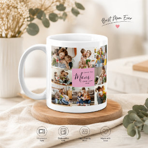 Caneca De Café eu amo você Mãe pelo dia das mães