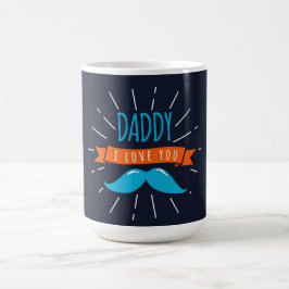 Caneca de Café Eu Amo Você Papai