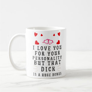 Caneca De Café Eu Amo Você Pela Sua Personalidade, Aniversário Di