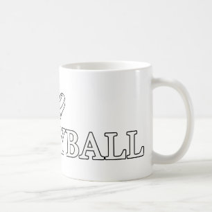 Caneca De Café Eu Amo Voleibol