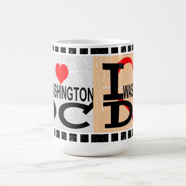 Caneca De Café Eu amo Washington D.C - Mugs (Centro)