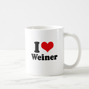 CANECA DE CAFÉ EU AMO WEINER