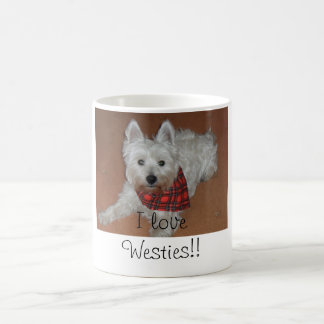 Caneca De Café Eu amo Westies!