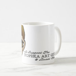 Caneca De Café Eu apoio a Topeka Art Guild Mug