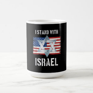 Caneca De Café eu apoio israel