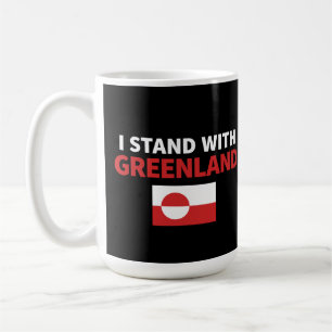 Caneca De Café Eu Apoio o Design de Solidariedade Política da Gro