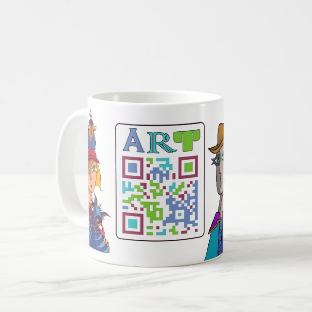 Caneca De Café Eu apoio o TAG Mug (Frente Esquerda)