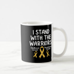 Caneca De Café Eu Apoio Os Guerreiros Conscientização do Câncer I