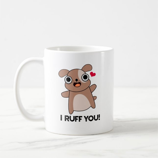 Caneca De Café Eu Arrume Seu Cachorro Engraçado (Esquerda)