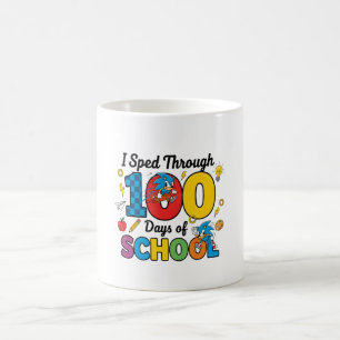 Caneca De Café Eu Atravessei 100 Dias de Escola Gamer