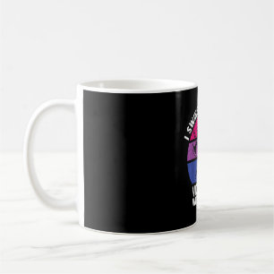 Caneca De Café Eu Balanço Ambas Maneiras Violentamente Com Um Ax