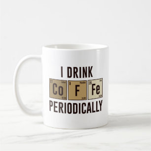 Caneca De Café Eu Bebo Café Periodicamente