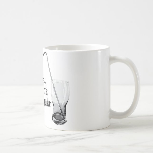 Caneca De Café Eu bebo seu batido (Direita)