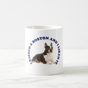 Caneca De Café Eu beijei um Boston Terrier