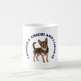Caneca De Café Eu beijo um Chihuahua